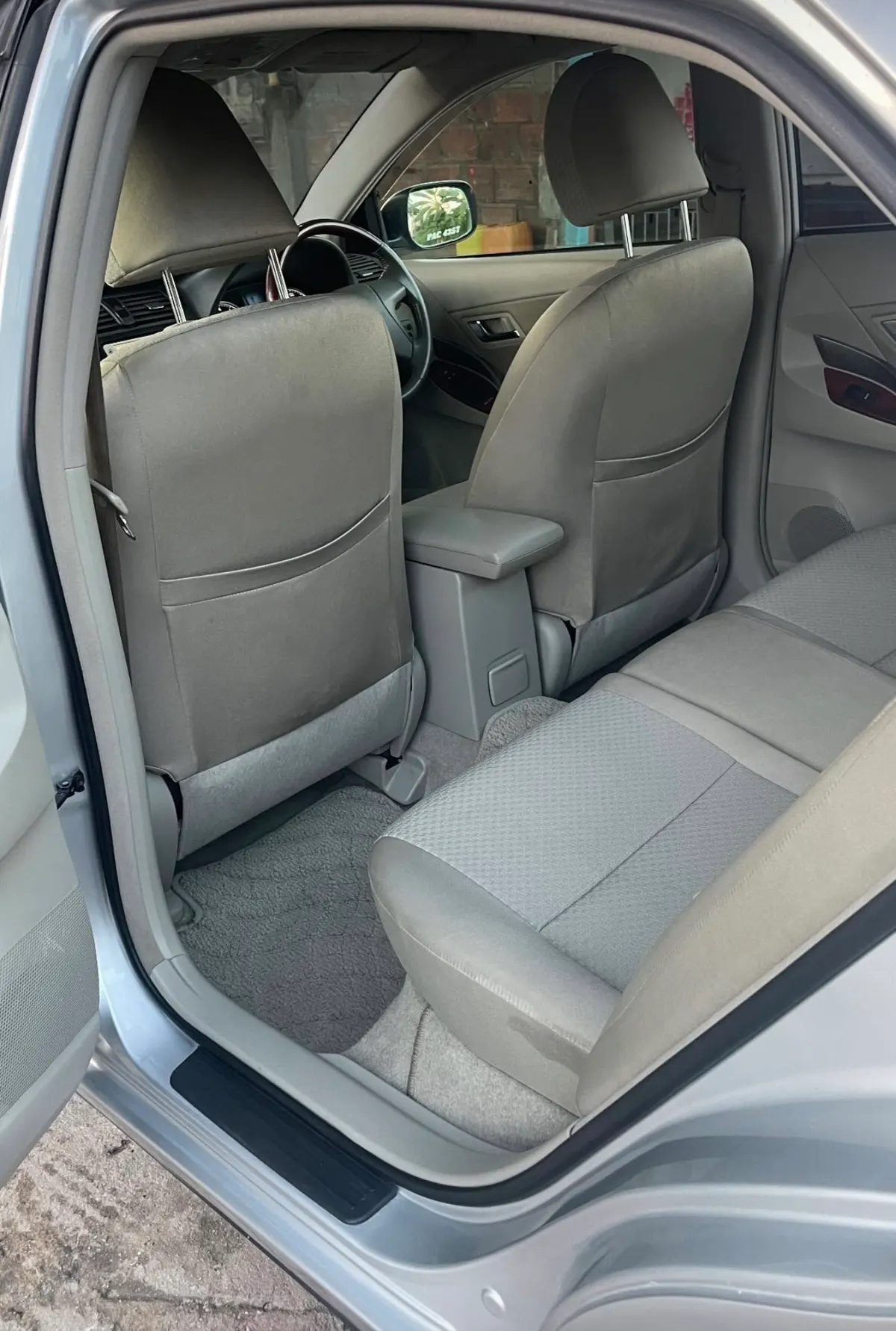 The cleaned interior of a sedan with the seats refitted after a CDCS detailing service